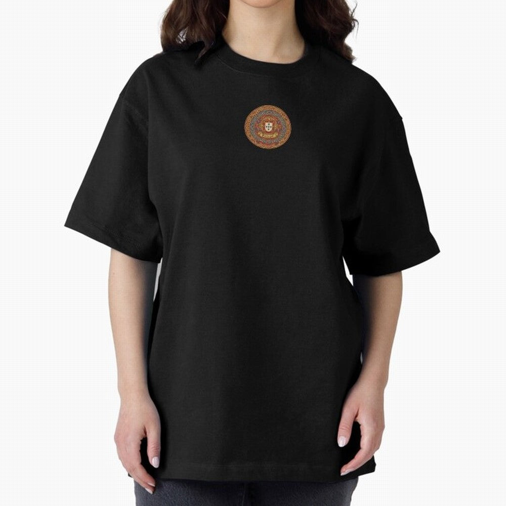 Portugal ¡ª The Navigators¡¯ Crimson Cross Oversized T-Shirt Unlock Global Football Passion for FIFA World Cup 2026 USA Canada Mexico, Capturing Neymar, Argentina, Classic Soccer Heritage, Championship Pressure, Fan Loyalty and International Pride;