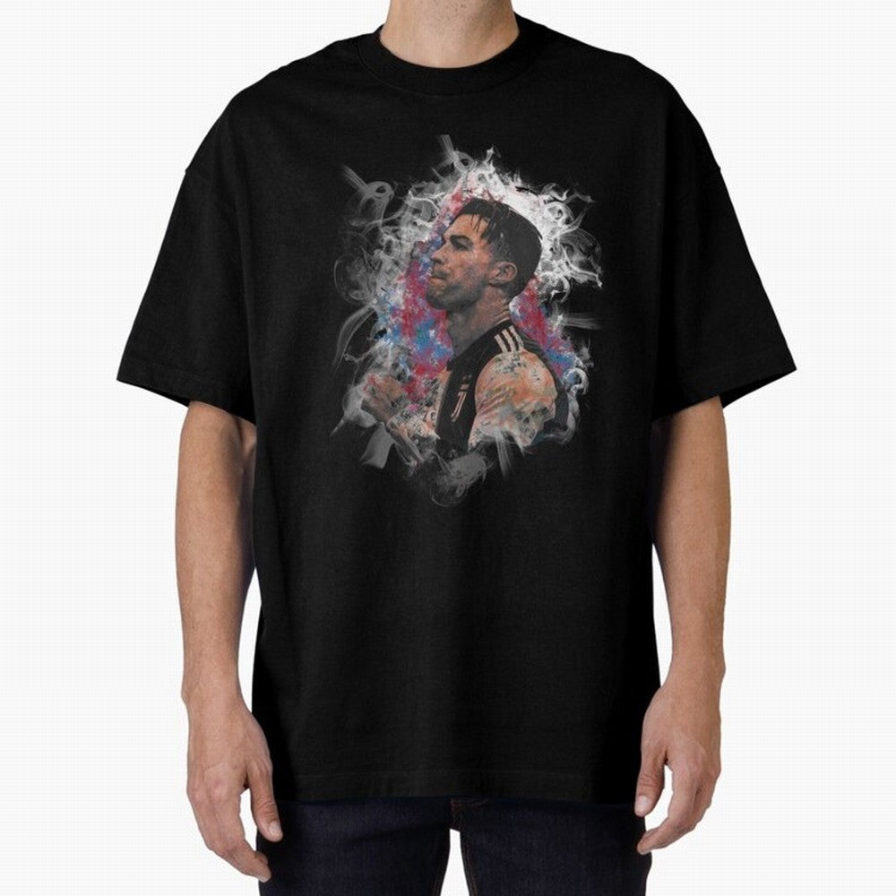Cristiano Ronaldo pop art painting of ronaldo Oversized T-Shirt Cheer for the FIFA World Cup 2026 Group Stage Journey through Mbappe Highlights, Portugal Pride, Global Supporter Spirit, Legendary Goals, National Colors and Tournament Celebration;