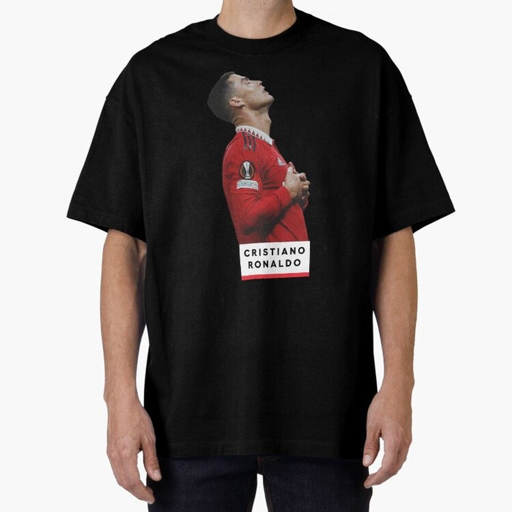 New Celebration Ronaldo Oversized T-Shirt Treasure Match Day Hype around FIFA World Cup 2026, Cristiano Ronaldo, Haaland and CR7, Argentina and Brazil, Football Passion, Legendary Performances, Festival Vibes and Supporter Community; Created for