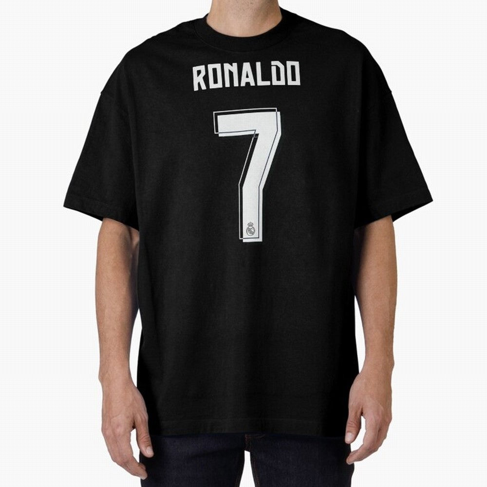 CR7, Cristiano Ronaldo, Cristiano, Ronaldo, oro, portugal, 7, number, dorsal Oversized T-Shirt Relive Legendary Nights from Global Football Passion for FIFA World Cup 2026 USA Canada Mexico, Connected to CR7, England, France and Netherlands, Global