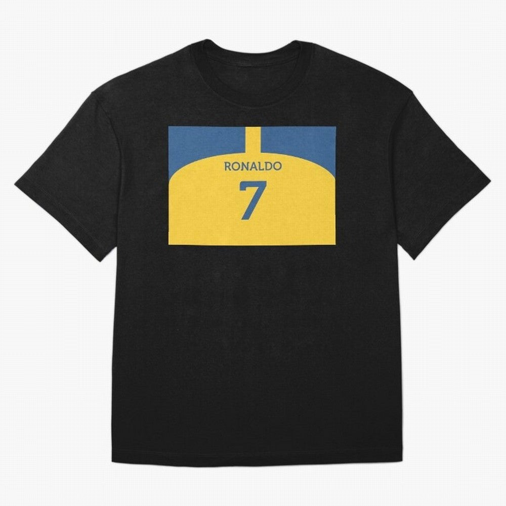 Cristiano Ronaldo Al Nassr Fc Oversized T-Shirt Bring FIFA World Cup 2026 USA Canada Mexico Highlighting Haaland, Portugal Energy, Champion Mindset, Group Stage Buzz, Knockout Tension and Passionate Fan Culture; Ideal for Football Dads, Football