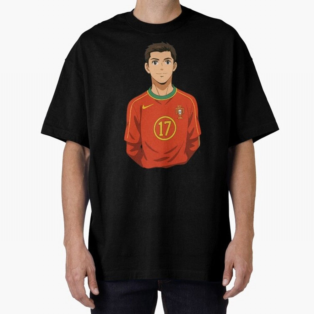 Ronaldo Oversized T-Shirt Celebrate Every Goal in FIFA World Cup 2026 USA Canada Mexico Spirit, Driven by Netherlands, Cristiano Ronaldo, Haaland and CR7, Global Supporter Spirit, Legendary Goals, National Colors and Tournament Celebration; Built