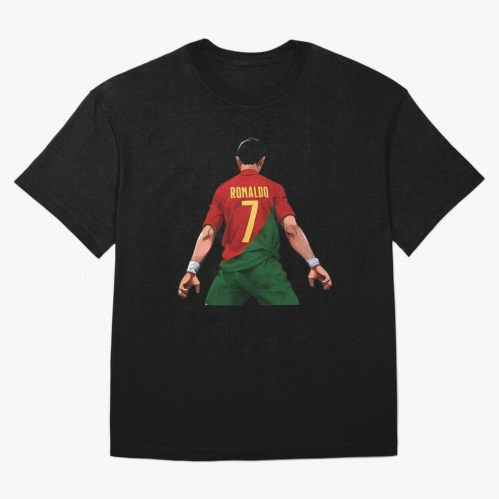 Cristiano Ronaldo Oversized T-Shirt Celebrate Football Heritage in the FIFA World Cup 2026 Journey through Mbappe Highlights, Spain and Netherlands Pride, Football History, Final Match Energy, Crowd Noise and Once in a Lifetime Moments; Perfect for