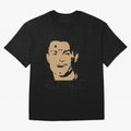 Portugal Football Captain Cristiano Ronaldo Vector Illustration Oversized T-Shirt Show Fan Pride Across FIFA World Cup 2026 USA Canada Mexico Made for CR7, Netherlands Energy, Championship Spirit, Famous Goals, Roaring Crowds and International