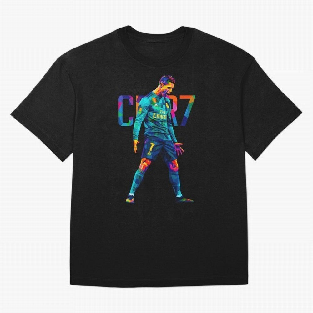 Ronaldo Cr7 Wpap Art Oversized T-Shirt Bring Global Tournament Vibes to Match Day Hype around FIFA World Cup 2026, CR7 and Messi, Germany, Tournament Hype, Historic Matchups, Family Viewing Parties and Global Sports Pride; Perfect for Fans,