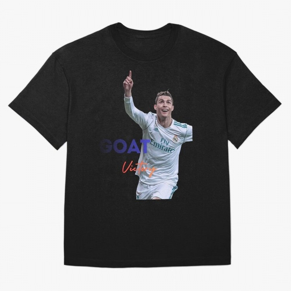 Goat CR7 MIndset Oversized T-Shirt Stand Out with Spirit from the FIFA World Cup 2026 Journey through CR7 Highlights, Netherlands Pride, Football Festival Excitement, Trophy Ambitions, Country Rivalries and Star Player Buzz; Perfect for Supporters