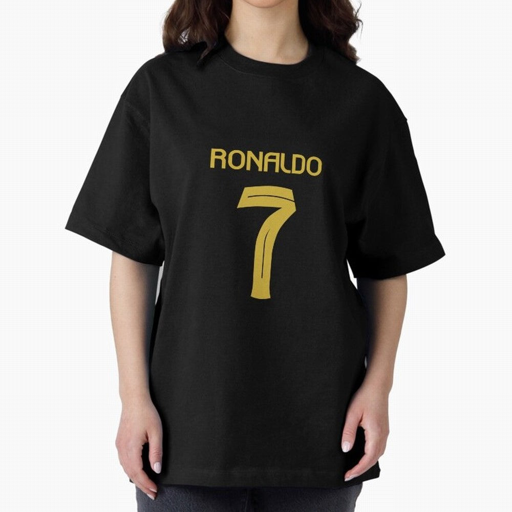 Cristiano Ronaldo 2024 Oversized T-Shirt Make Game Day About FIFA World Cup 2026 USA Canada Mexico Spirit, Capturing France and Portugal, Messi, CR7 and Mbappe, Soccer Culture, Superstar Moments, National Team Dreams and Competitive Fire; Perfect