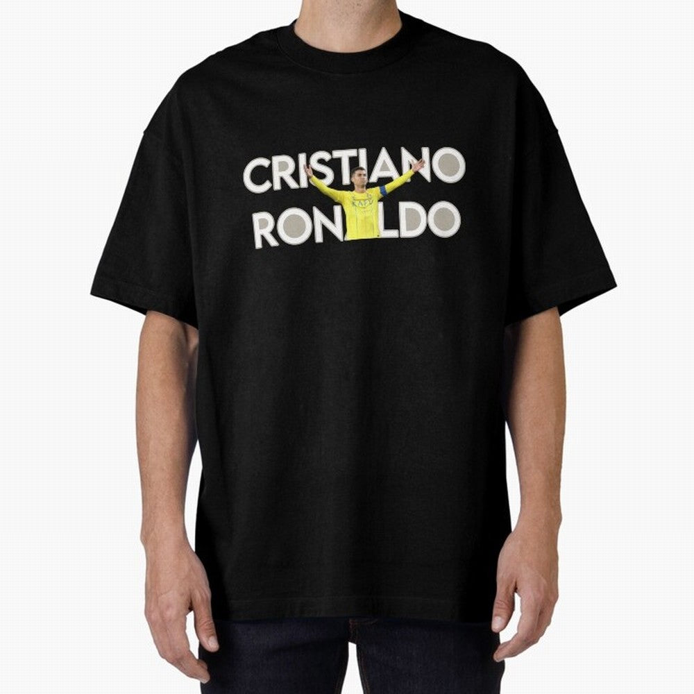 Cristiano Ronaldo Oversized T-Shirt Unlock Global Football Passion for FIFA World Cup 2026 USA Canada Mexico, Featuring Neymar, England, France and Netherlands, Fan Favorite Moments, National Team Passion, Big Match Drama and Soccer History;