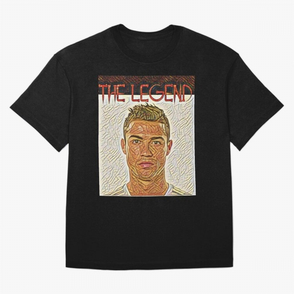 Cristiano Ronaldo Oversized T-Shirt Keep Football History Alive during FIFA World Cup 2026 for Fans of CR7 and Messi and Argentina, Bringing Worldwide Fan Energy, Dramatic Goals, Stadium Lights and Championship Celebrations; Great for Supporters