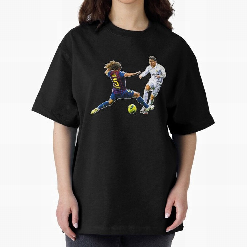 Ronaldo Oversized T-Shirt Experience the Global Stage of FIFA World Cup 2026 USA Canada Mexico for Fans of Messi, Neymar and Mbappe and France and Portugal, Bringing Stadium Chants, National Pride, Trophy Dreams and Unforgettable Football Memories;