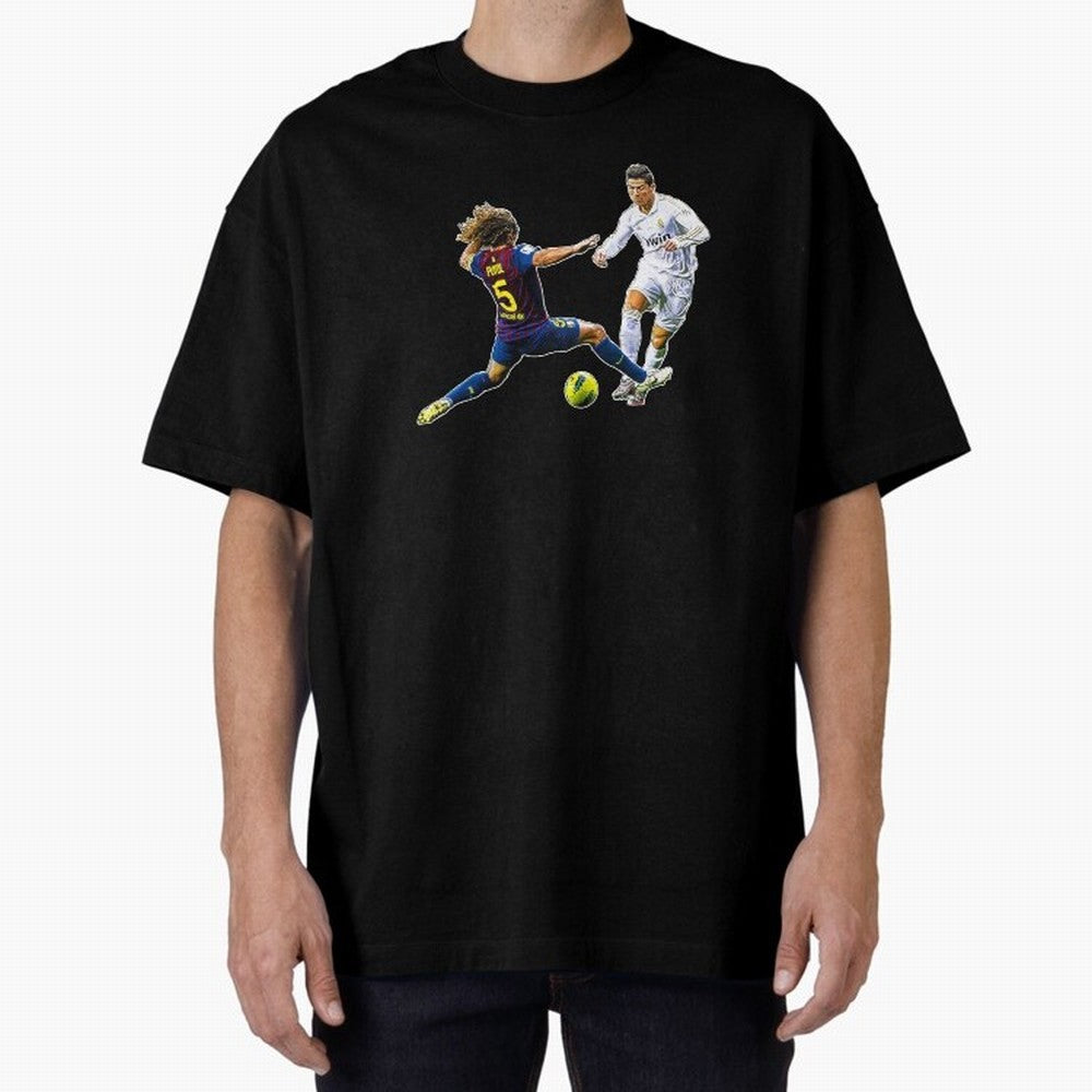 Ronaldo Oversized T-Shirt Experience the Global Stage of FIFA World Cup 2026 USA Canada Mexico for Fans of Messi, Neymar and Mbappe and France and Portugal, Bringing Stadium Chants, National Pride, Trophy Dreams and Unforgettable Football Memories;