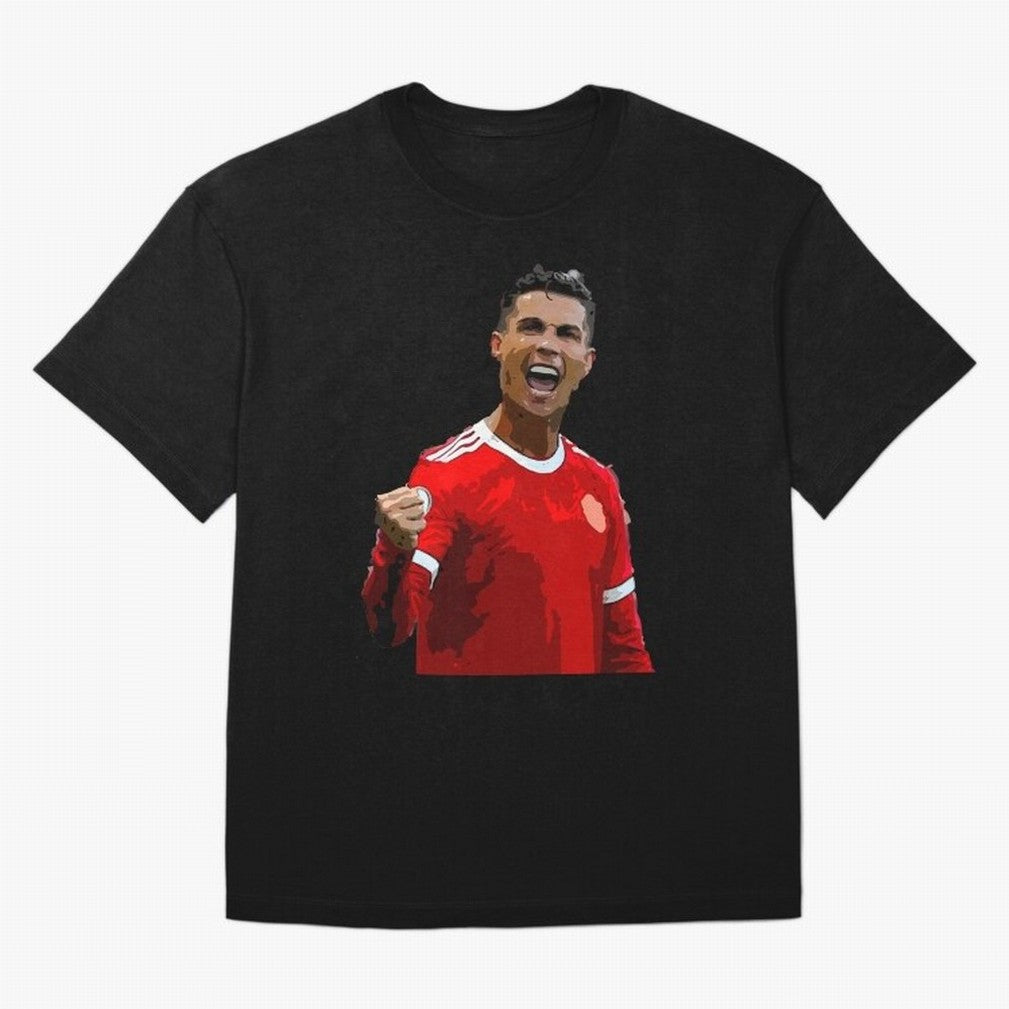 Cristiano Ronaldo Oversized T-Shirt Elevate FIFA World Cup 2026 Group Stage Spirit, Made for England, Mbappe and Neymar, Football Passion, Legendary Performances, Festival Vibes and Supporter Community; Ideal for Passionate Fans Who Love Underdog