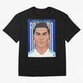 Cristiano Ronaldo (RM) | The Commander Oversized T-Shirt Treasure FIFA World Cup 2026 USA Canada Mexico Spirit, Driven by Portugal, Spain and Germany, Messi and Cristiano Ronaldo, Goal Celebration Energy, Supporter Heritage, Football Icons and