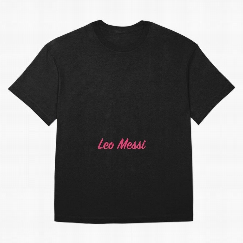 Leo Messi The The Goat Oversized T-Shirt Honor the Football Icons of Global Football Passion for FIFA World Cup 2026, Celebrating Neymar, Haaland and Cristiano Ronaldo, Argentina, Goal Celebration Energy, Supporter Heritage, Football Icons and