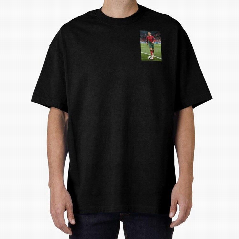 CR7 Oversized T-Shirt Stand with FIFA World Cup 2026 USA Canada Mexico for Fans of Messi, Neymar and Mbappe and France, Bringing Tournament Hype, Historic Matchups, Family Viewing Parties and Global Sports Pride; Built for Supporters Chasing Trophy