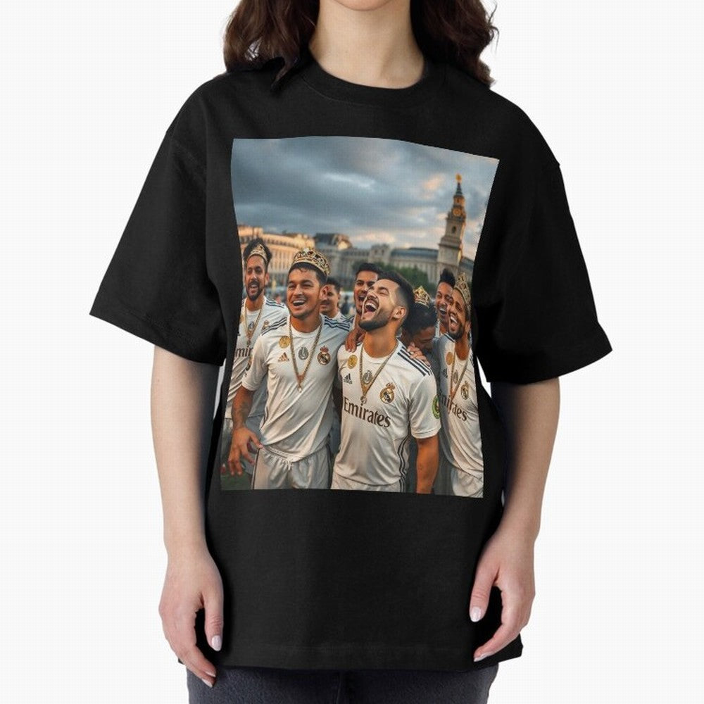 Derb¨ª Real Madrid Oversized T-Shirt Spotlight Match Day Hype around FIFA World Cup 2026 USA Canada Mexico, Neymar, Haaland and Cristiano Ronaldo, England, France and Netherlands, Fan Favorite Moments, National Team Passion, Big Match Drama and