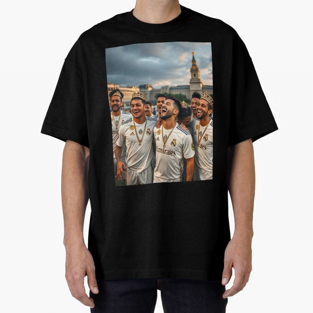 Derb¨ª Real Madrid Oversized T-Shirt Spotlight Match Day Hype around FIFA World Cup 2026 USA Canada Mexico, Neymar, Haaland and Cristiano Ronaldo, England, France and Netherlands, Fan Favorite Moments, National Team Passion, Big Match Drama and