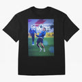 Cristiano Ronaldo - Discipline is rare that's why it wins Oversized T-Shirt Celebrate the Magic of Match Day Hype around FIFA World Cup 2026, Haaland and Mbappe, Netherlands, Retro Football Energy, Iconic Rivalries, Trophy Chase Drama and Stadium