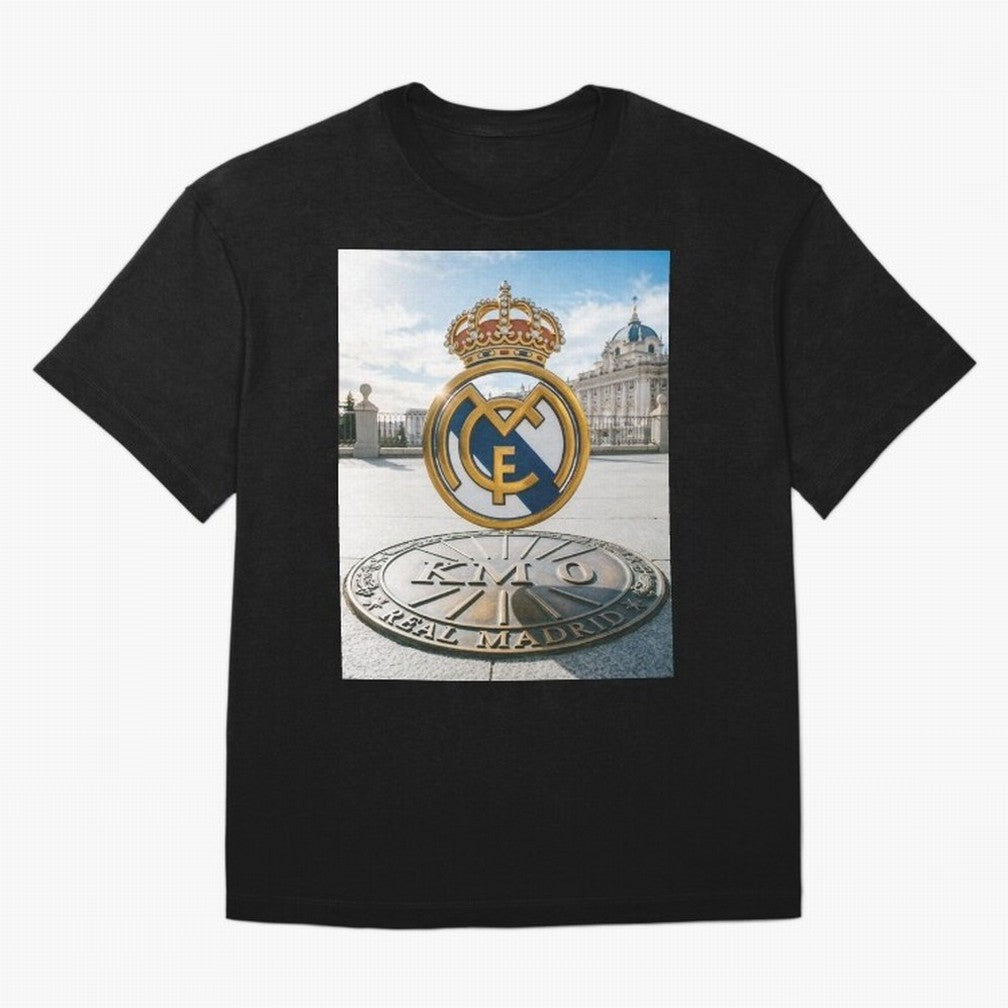 Madrid Futbol km0 Oversized T-Shirt Elevate FIFA World Cup 2026 Group Stage for Fans of Neymar, Haaland and Cristiano Ronaldo and Argentina and Brazil, Bringing Worldwide Fan Energy, Dramatic Goals, Stadium Lights and Championship Celebrations;