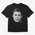 Cristiano Ronaldo Signed Oversized T-Shirt Keep the Match Day Mood of FIFA World Cup 2026 USA Canada Mexico Spirit, Made for France, Mbappe and Neymar, Football Passion, Legendary Performances, Festival Vibes and Supporter Community; Perfect for