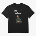 Cristiano Ronaldo Just Do It Oversized T-Shirt Show Your Love for FIFA World Cup 2026 Filled with CR7 and Messi, Netherlands Energy, Global Supporter Spirit, Legendary Goals, National Colors and Tournament Celebration; Built for Supporters Chasing