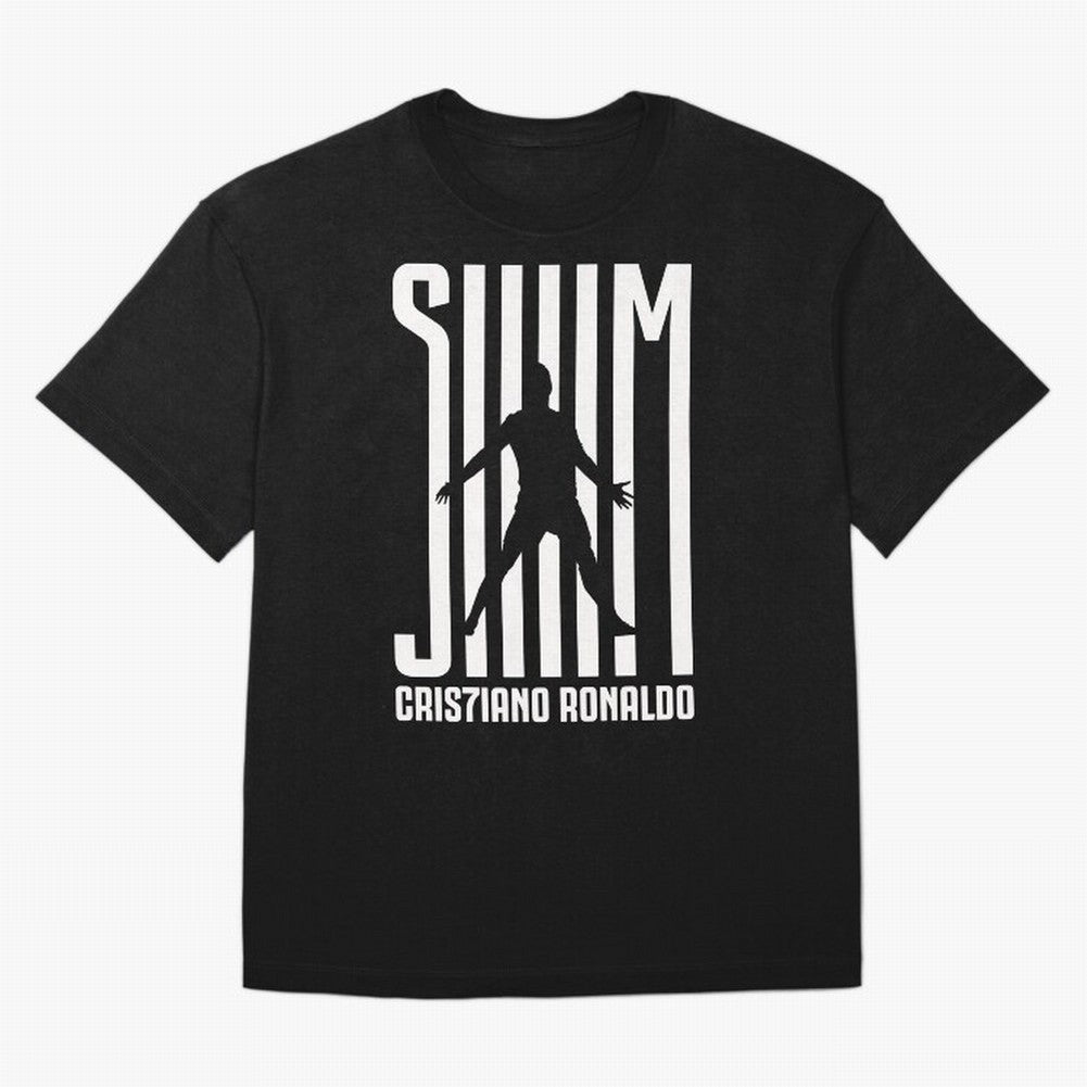 Cristiano Ronaldo - SIM Oversized T-Shirt Celebrate National Team Dreams in FIFA World Cup 2026 Group Stage with Messi, France Energy, Stadium Chants, National Pride, Trophy Dreams and Unforgettable Football Memories; Created for Match Day Parties,