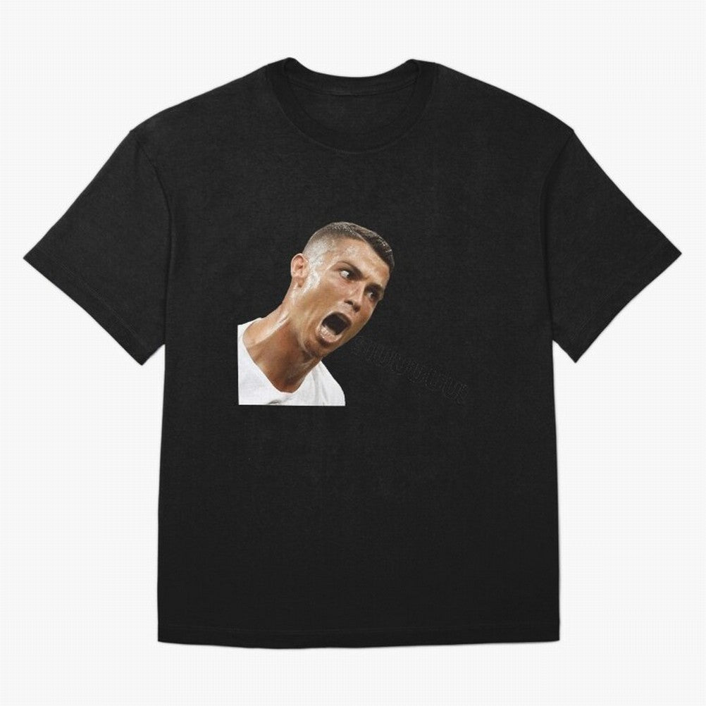 Cristiano Ronaldo Siuuu Oversized T-Shirt Embrace FIFA World Cup 2026 Highlighting CR7, Brazil, Portugal and Argentina Energy, Worldwide Fan Energy, Dramatic Goals, Stadium Lights and Championship Celebrations; Perfect for Fans, Collectors, Family