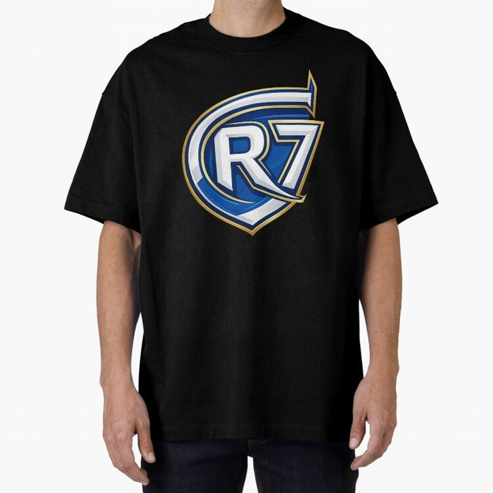CR7 Minimal Power Logo Oversized T-Shirt Refresh Global Football Passion for FIFA World Cup 2026 Group Stage, Celebrating CR7, Portugal, Spain and Germany, Stadium Chants, National Pride, Trophy Dreams and Unforgettable Football Memories; Ideal for