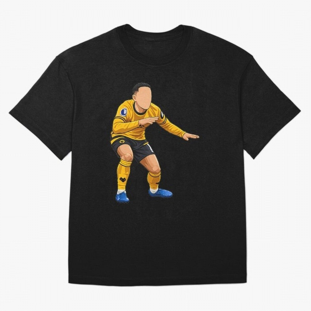 Matheus Cunha Goal Celebration Dance Oversized T-Shirt Show Championship Spirit for the FIFA World Cup 2026 USA Canada Mexico Journey through Neymar Highlights, Netherlands Pride, Tournament Hype, Historic Matchups, Family Viewing Parties and