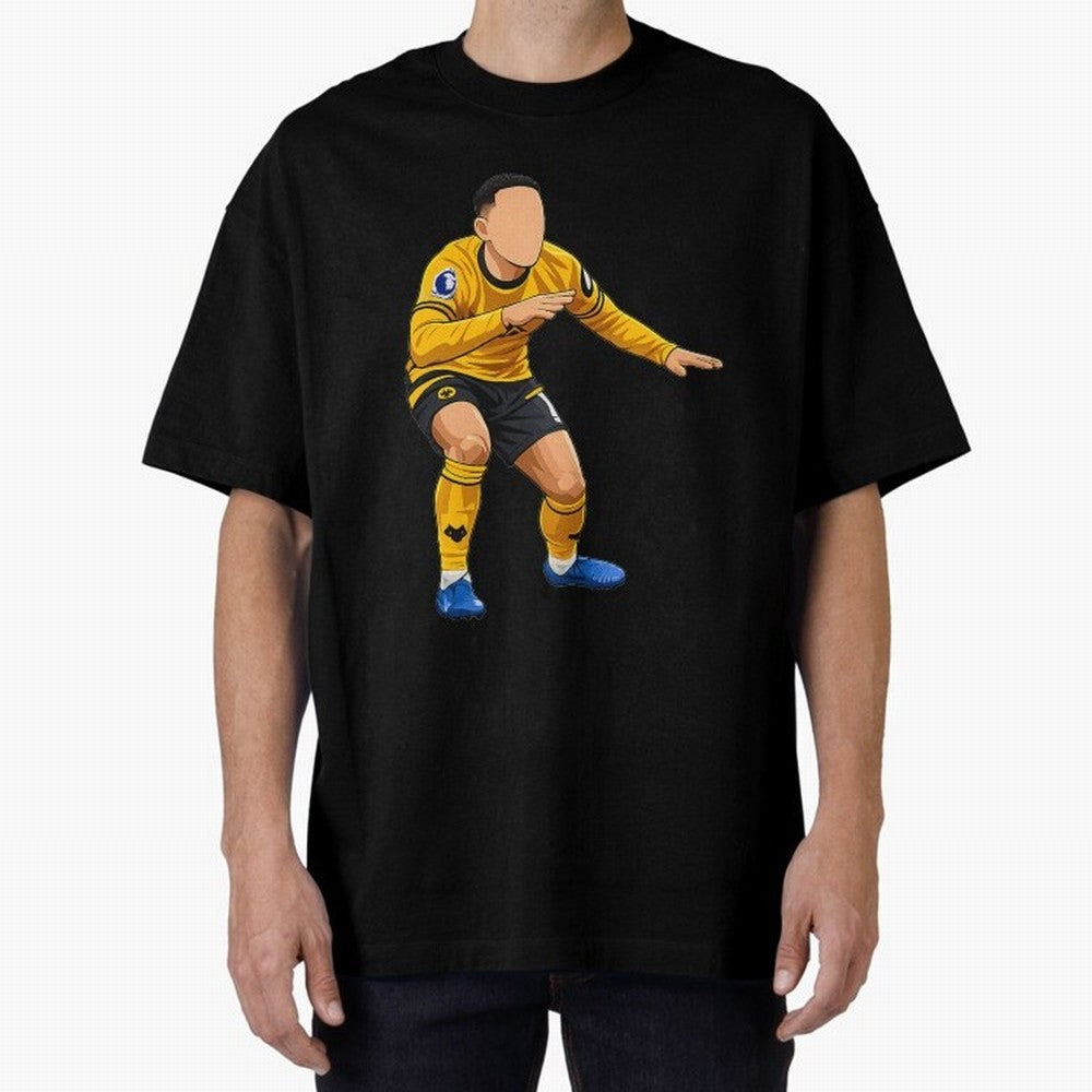 Matheus Cunha Goal Celebration Dance Oversized T-Shirt Show Championship Spirit for the FIFA World Cup 2026 USA Canada Mexico Journey through Neymar Highlights, Netherlands Pride, Tournament Hype, Historic Matchups, Family Viewing Parties and