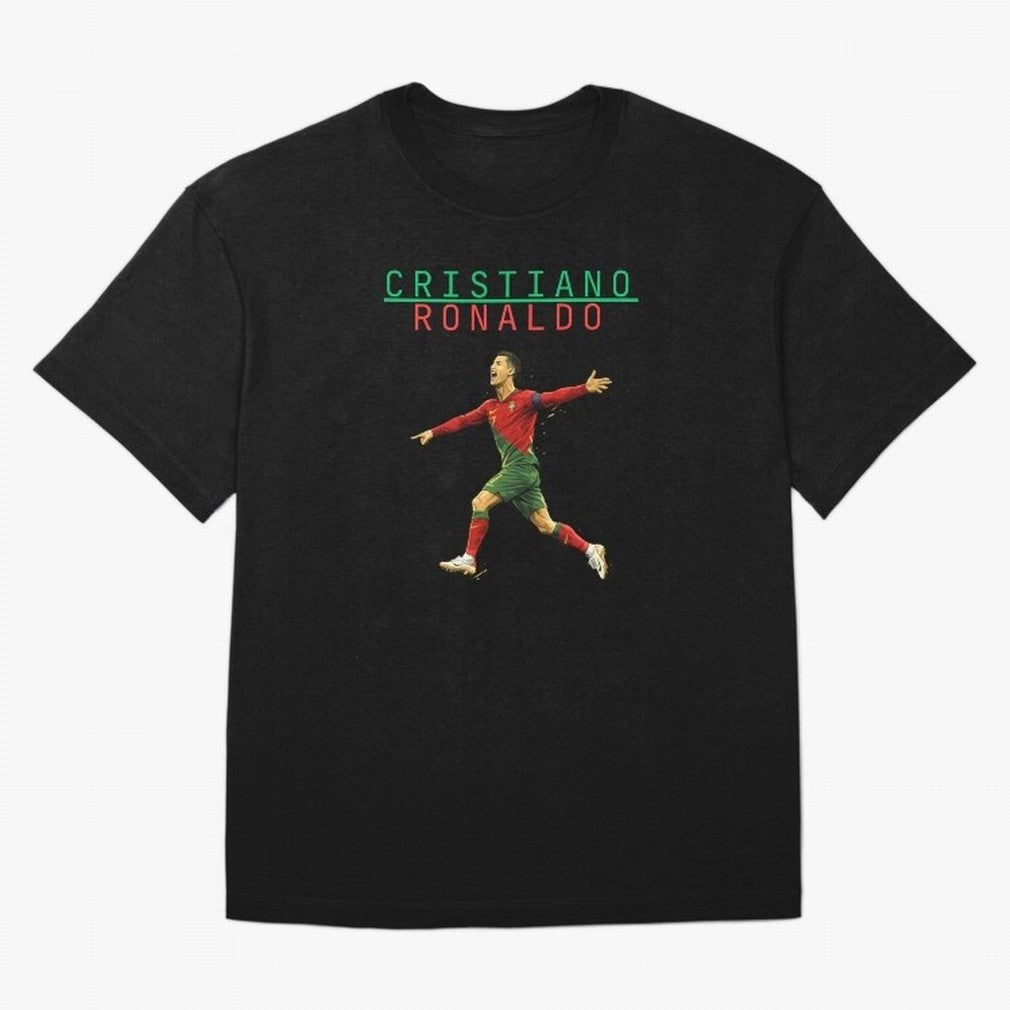 Ronaldo Oversized T-Shirt Celebrate the Biggest Stage of the FIFA World Cup 2026 Journey through Mbappe Highlights, Brazil, Portugal and Argentina Pride, Stadium Chants, National Pride, Trophy Dreams and Unforgettable Football Memories; Created for
