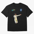 Vini Jr Oversized T-Shirt Relive the Noise and Pride of FIFA World Cup 2026 USA Canada Mexico Capturing Messi, Neymar and Mbappe, Portugal, Spain and Germany Energy, Match Day Excitement, Supporter Culture, Golden Goals and Global Football Passion;