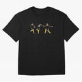 Matheus Cunha Goal Celebration Dance Trio Minimalist Oversized T-Shirt Bring World Football Passion into FIFA World Cup 2026 USA Canada Mexico for Fans of Neymar and Netherlands, Bringing Sports Nostalgia, International Competition, Famous Players