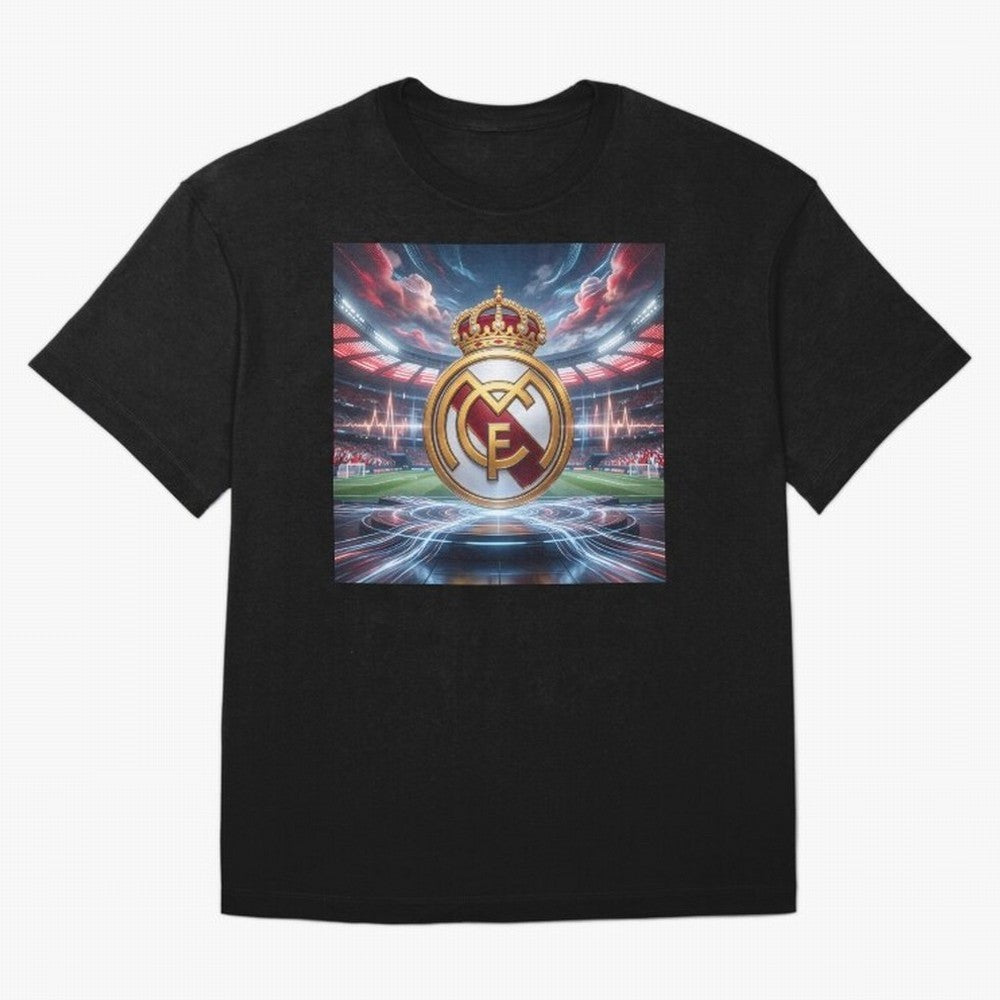 Los Campeones del Bernab¨¦u Oversized T-Shirt Support Global Football Passion for FIFA World Cup 2026, Driven by CR7, England and Germany, Supporter Pride, Iconic Celebrations, Legendary Names and Global Match Day Energy; Created for Match Day