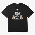 Keep Calm and Drink Water - Cristiano Ronaldo Oversized T-Shirt Bring Legendary Rivalry Energy to Match Day Hype around FIFA World Cup 2026 USA Canada Mexico, Messi and Cristiano Ronaldo, Netherlands, Tournament Hype, Historic Matchups, Family