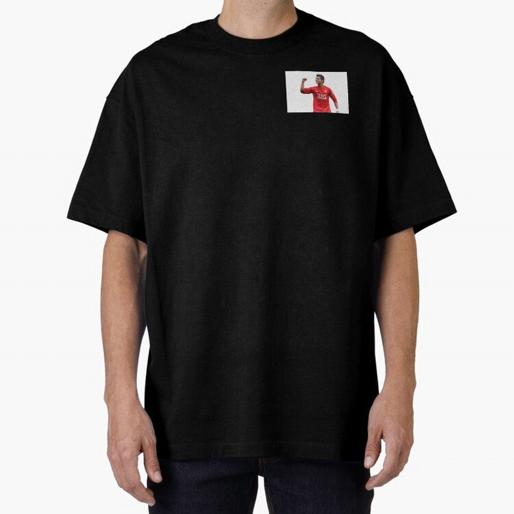 Cristiano Ronaldo Oversized T-Shirt Keep the Match Day Mood of FIFA World Cup 2026 USA Canada Mexico Spirit, Built around Argentina, Messi, CR7 and Mbappe, Goal Celebration Energy, Supporter Heritage, Football Icons and Worldwide Tournament Joy;