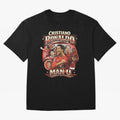 Cristiano Ronaldo Manchester United Oversized T-Shirt Bring Champion Energy into Global Football Passion for FIFA World Cup 2026 Group Stage, with Haaland and Mbappe, Portugal, Spain and Germany, Goal Celebration Energy, Supporter Heritage,