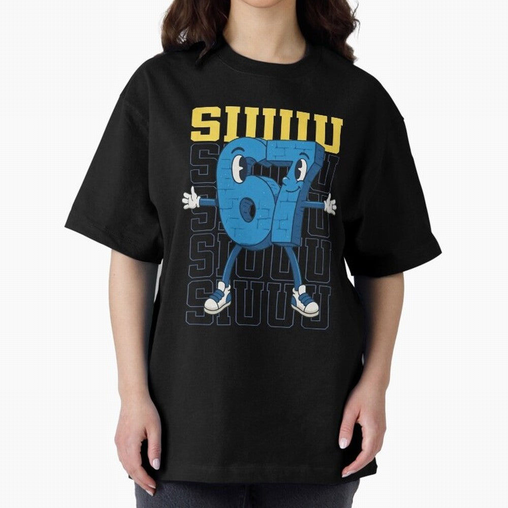 Funny Siuuu 67 Six Seven Soccer Shirt Oversized T-Shirt Celebrate Unforgettable Nights in Global Football Passion for FIFA World Cup 2026, Built around CR7, Spain and Netherlands, Stadium Chants, National Pride, Trophy Dreams and Unforgettable