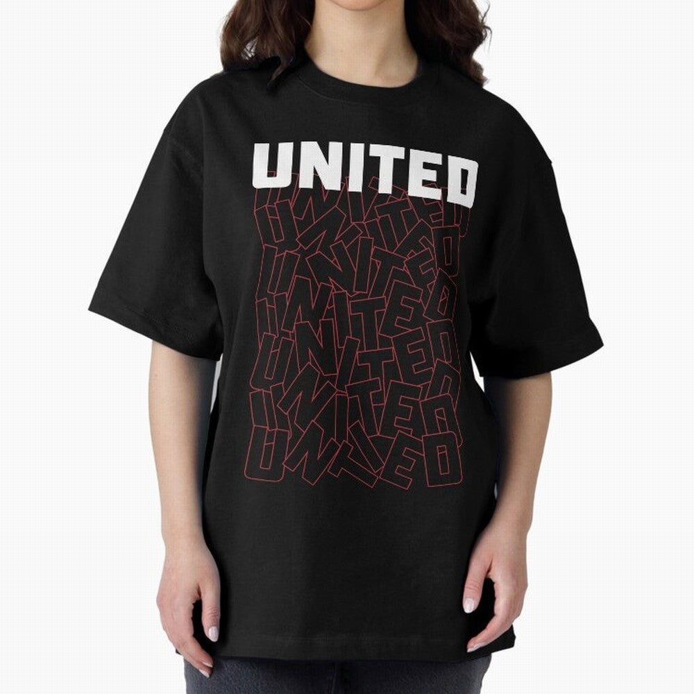 Manchester United Oversized T-Shirt Carry the FIFA World Cup 2026 Group Stage Journey through Mbappe and Neymar Highlights, France Pride, Champion Mindset, Group Stage Buzz, Knockout Tension and Passionate Fan Culture; Perfect for Fans, Collectors,