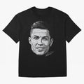 Cristiano Ronaldo Signed Oversized T-Shirt Celebrate National Team Dreams in FIFA World Cup 2026 Group Stage for Fans of Cristiano Ronaldo and Spain and Netherlands, Bringing Classic Soccer Heritage, Championship Pressure, Fan Loyalty and