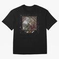 Cristiano Ronaldo Inspired Emoji Mosaic Art ¨C Football Champion Trophy Tribute Poster Oversized T-Shirt Support Your Favorite Stars during Global Football Passion for FIFA World Cup 2026, Centered on Messi, CR7 and Mbappe, France and Portugal,