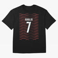Cristiano Ronaldo Portugal Jersey 2026 World cup Oversized T-Shirt Embrace Global Football Passion for FIFA World Cup 2026 Group Stage, with Haaland, France and Portugal, Vintage Soccer Flavor, Modern Football Stars, National Flags and Final Night