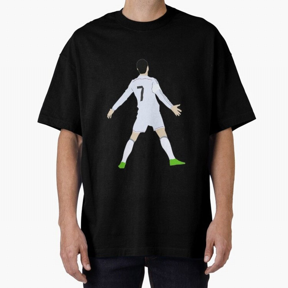 Cristiano Ronaldo Oversized T-Shirt Live the Energy of FIFA World Cup 2026 Group Stage Spirit, Connected to Germany, Messi, Neymar and Mbappe, Football History, Final Match Energy, Crowd Noise and Once in a Lifetime Moments; Created for Match Day