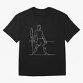 Siuuu! (blck) Oversized T-Shirt Support FIFA World Cup 2026 Group Stage Filled with CR7, France and Portugal Energy, Football Festival Excitement, Trophy Ambitions, Country Rivalries and Star Player Buzz; Created for Match Day Parties, Soccer