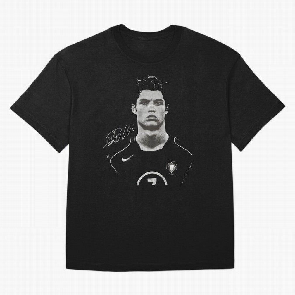 Cristiano Ronaldo Vintage Bootleg Oversized T-Shirt Honor Football Greatness during FIFA World Cup 2026 Group Stage Spirit, Celebrating Netherlands, CR7, Vintage Soccer Flavor, Modern Football Stars, National Flags and Final Night Emotion; Perfect