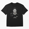 Cristiano Ronaldo Vintage Bootleg Oversized T-Shirt Honor Football Greatness during FIFA World Cup 2026 Group Stage Spirit, Celebrating Netherlands, CR7, Vintage Soccer Flavor, Modern Football Stars, National Flags and Final Night Emotion; Perfect