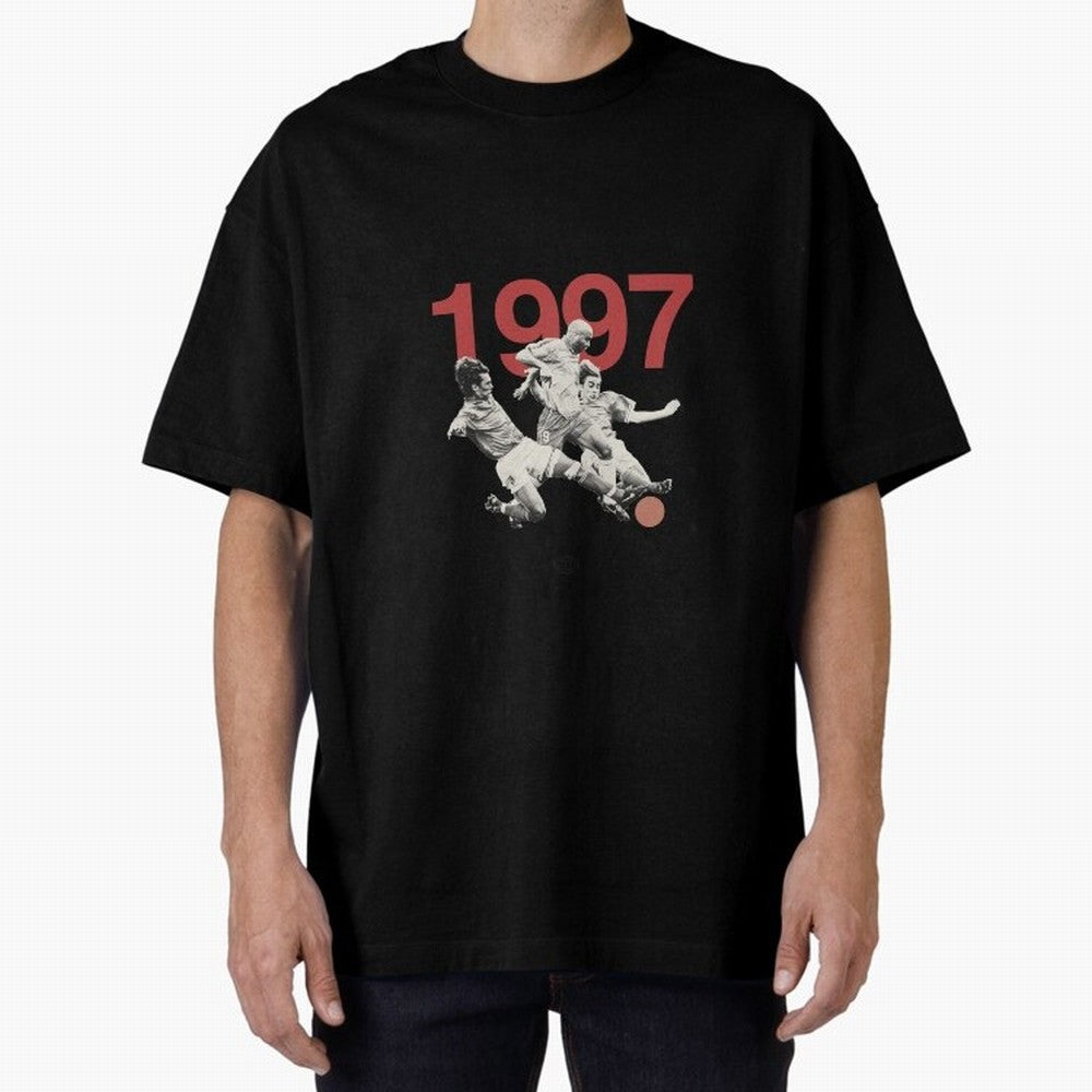 Ronaldo Maldini Cannavaro Tournoi de France 1997 Oversized T-Shirt Show Support during Match Day Hype around FIFA World Cup 2026 USA Canada Mexico, Messi and Cristiano Ronaldo, Argentina, Soccer Culture, Superstar Moments, National Team Dreams and