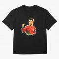 CR7 Cristiano Ronaldo potrait a powerful moment artwork Oversized T-Shirt Support the Legends of FIFA World Cup 2026 with Messi and Cristiano Ronaldo, England Energy, Football Passion, Legendary Performances, Festival Vibes and Supporter Community;