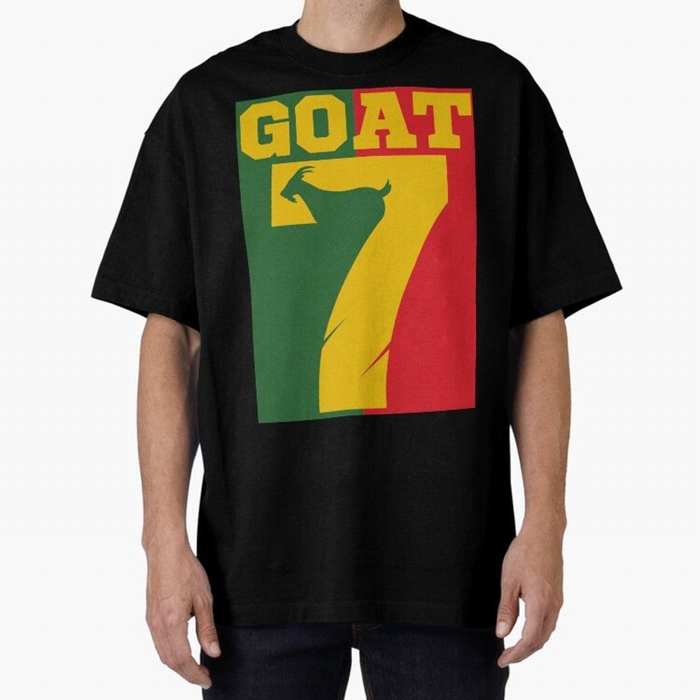 World Cup 2026 The Goat CR 7 Portugal Oversized T-Shirt Upgrade FIFA World Cup 2026 USA Canada Mexico for Fans of Haaland and Mbappe and Argentina, Bringing Stadium Memories, Football Loyalty, International Chants and Championship Tradition; Built