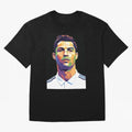 Cristiano Ronaldo Wpap Art Oversized T-Shirt Make Every Match About the FIFA World Cup 2026 Group Stage Journey through Cristiano Ronaldo, Haaland and CR7 Highlights, Portugal, Spain and Germany Pride, Football History, Final Match Energy, Crowd